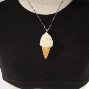 Ice Cream Cone Necklace for Popular 18 inch Dolls