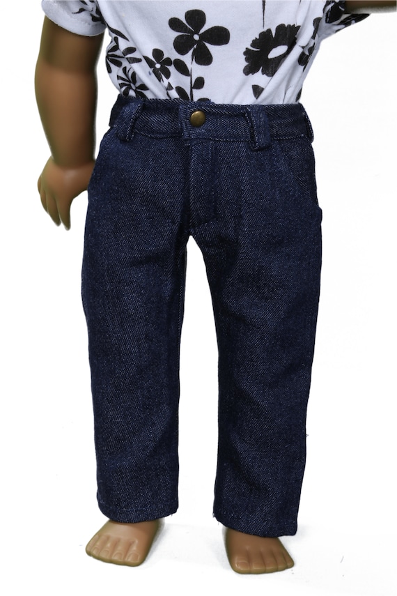 Dark Denim Jeans for Popular 18 Inch Dolls Australia