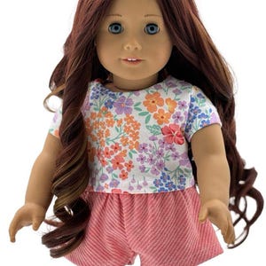 Pretty Two-Piece Set Made to fit Popular 18 inch Dolls