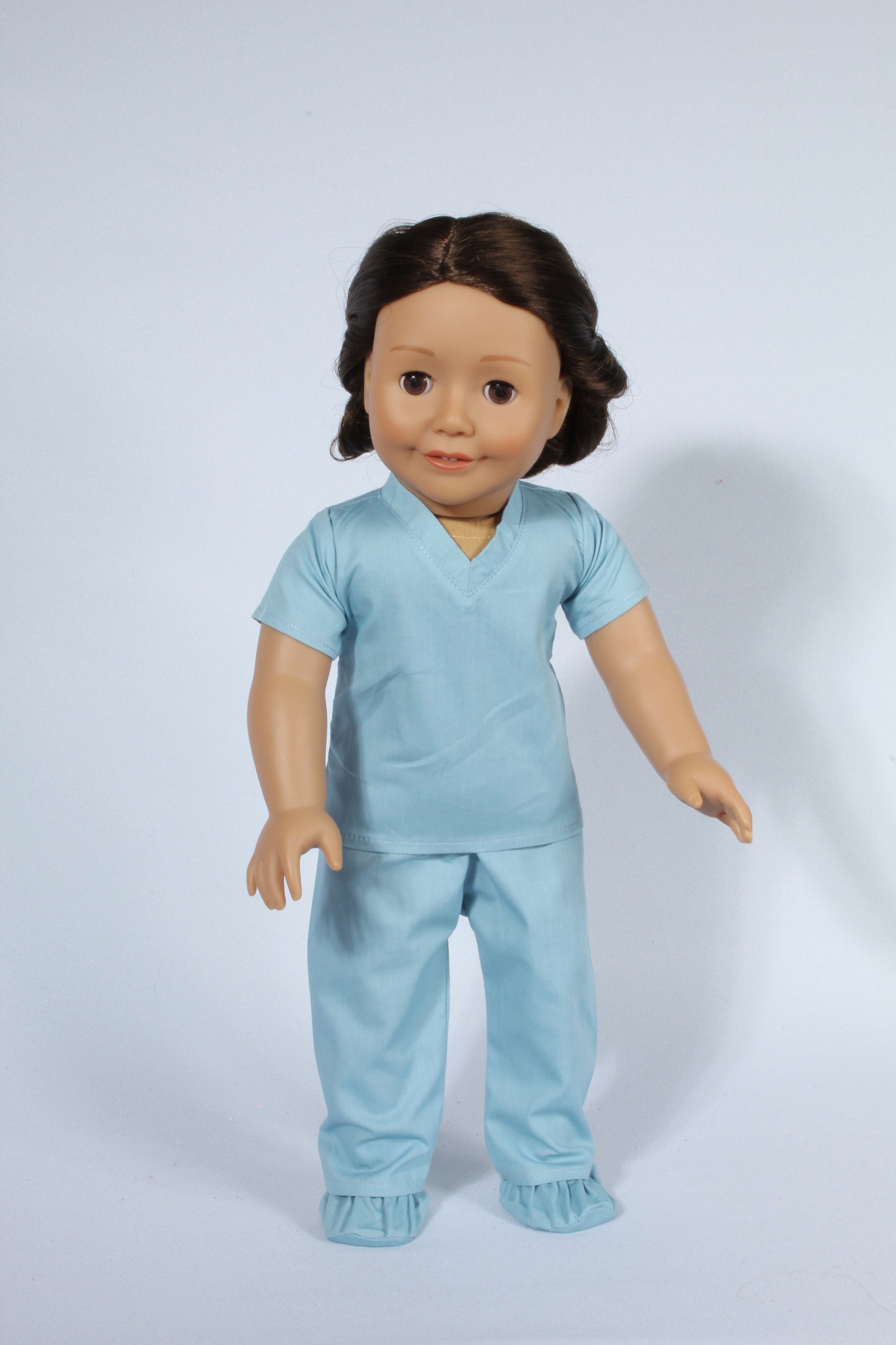 Ensemble Médical Pour Femme, Uniforme D'infirmière, Pantalon Et Haut Extensible Avec Plusieurs Poches Pour Infirmiere Medecin Estheticienne Corail