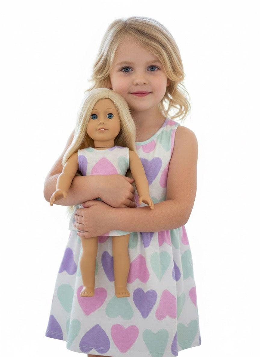 Dollie and Me Dress - Etsy