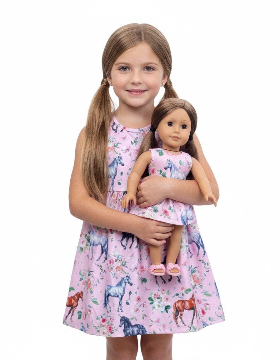 dollie and me holiday dresses Holiday Dress Outfit for 18