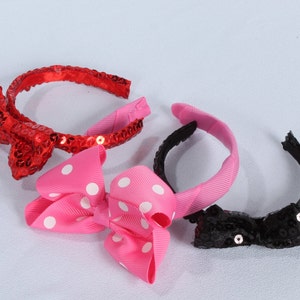 Headbands with Bow for Popular 18 inch Dolls