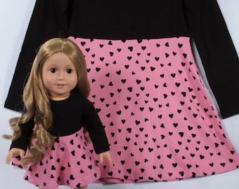 Dollie Me Girl 4-14 and 18" Doll Matching Crochet Top Skirt Outfit American Girl Dollie Me Girl 4-14 and 18" Doll Matching Crochet Top Skirt Outfit American Girl