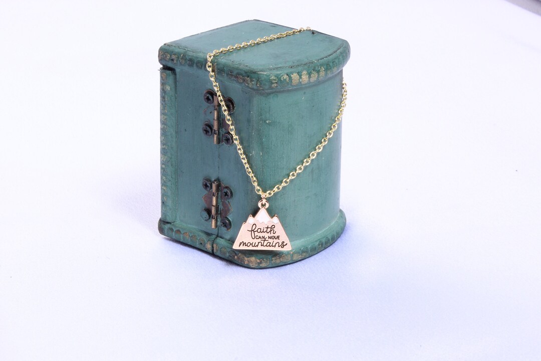 Faith Moves Mountains Necklace for Popular 18 Inch Dolls
