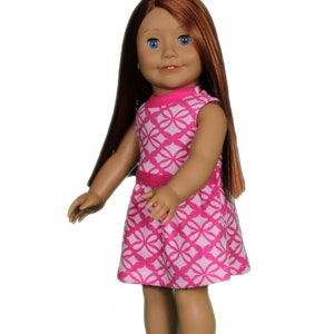 Sleeveless Summer Dress for American Girl Doll and other 18 inch Dolls