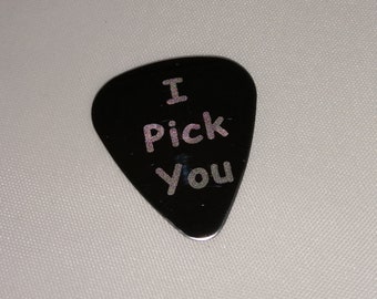 Engraved Guitar Pick Plectrum