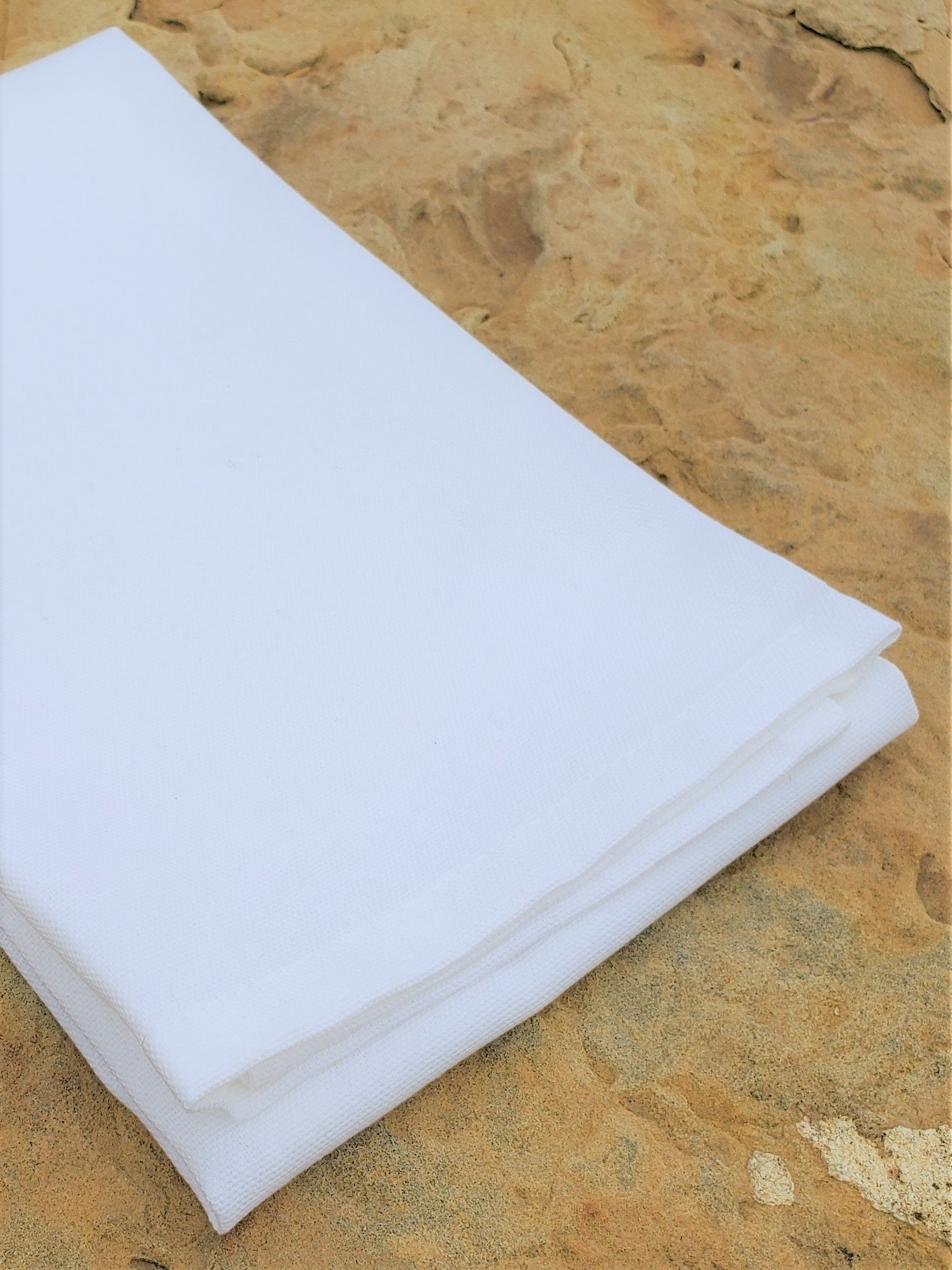 10 X Blank Tea Towels White Tea Towels Blank Tea Towels 100 Cotton
