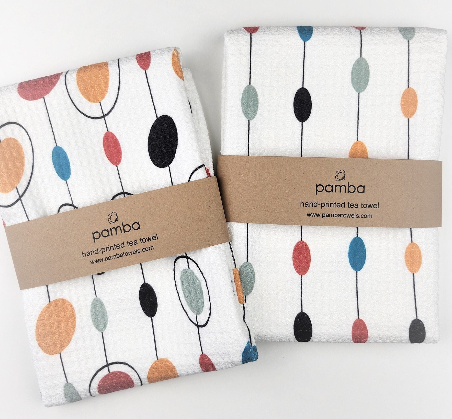 Mid century kitchen towels sale