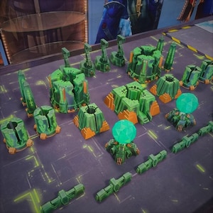 Necroforge Terrain .Stl Files - Made for LED lighting