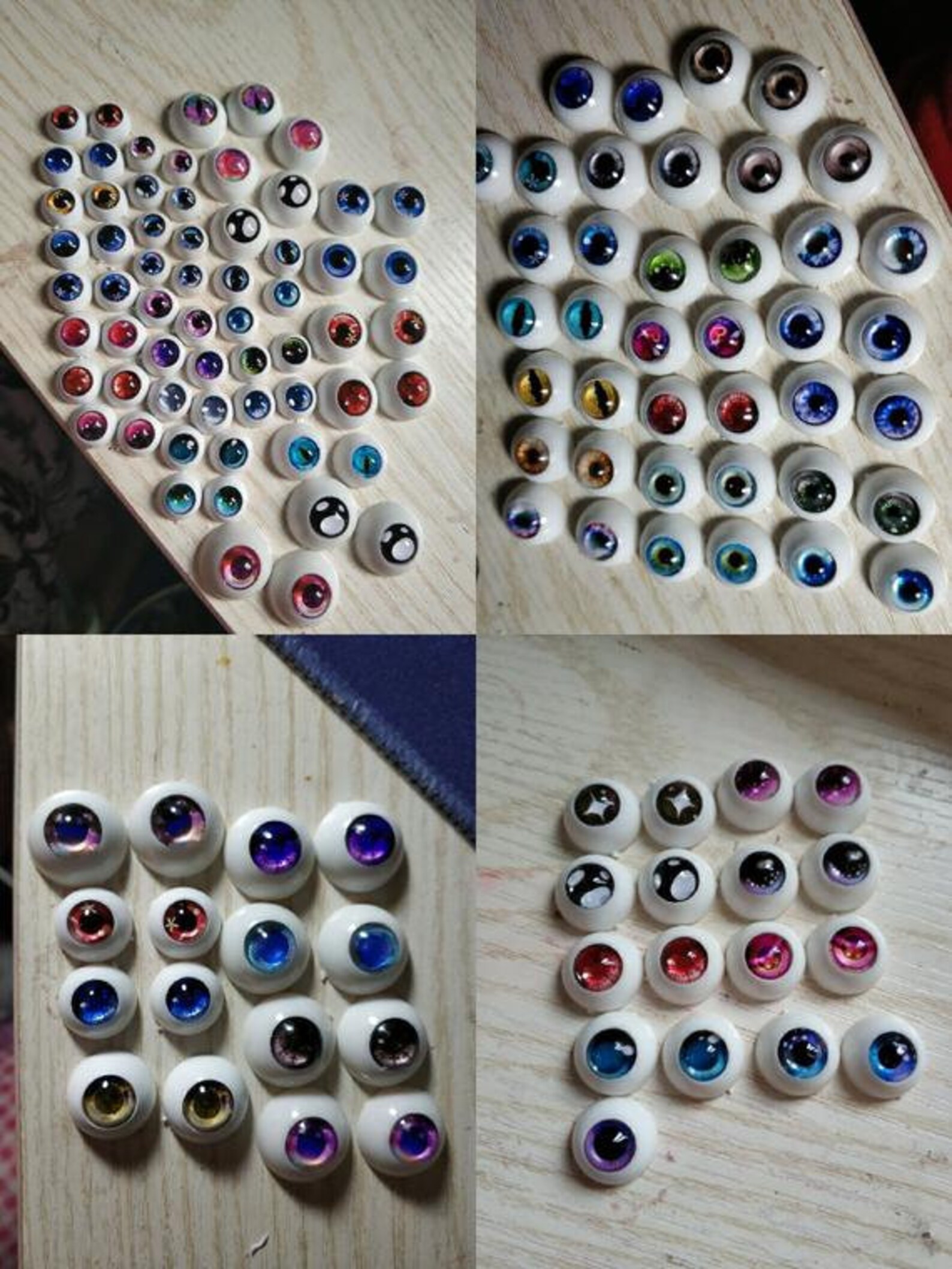 Print eyeHandmade Realistic resin eyes 12mm 14mm 16mm for Etsy