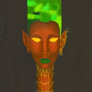 Die Feenkönigin - A4 Giclée-Druck