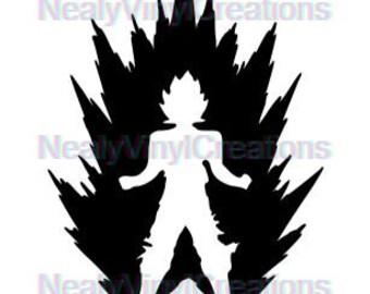Download Free Super Saiyan Etsy SVG Cut Files