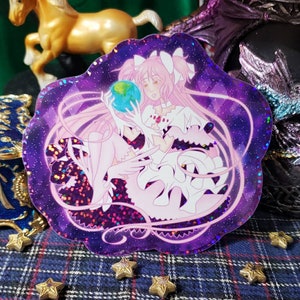 4&quot; Ultimate Madoka glitter stickers