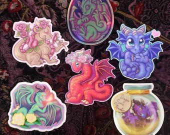 Dragon Stickers Set 2