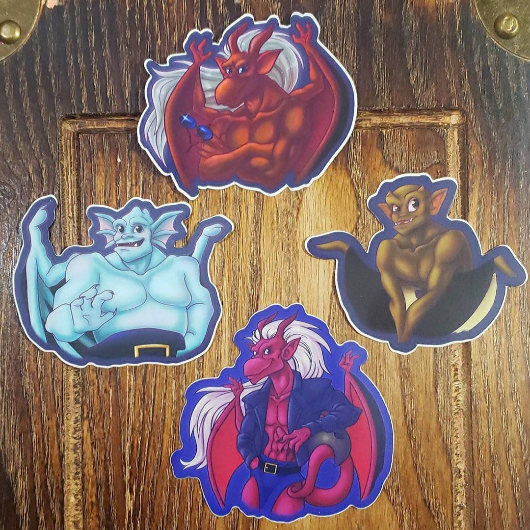 Gargoyle Stickers - Etsy