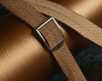 Reversible Silk Watch Strap