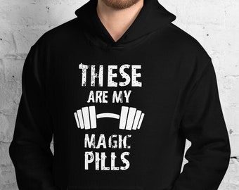 Funny Gym Hoodie, Crossfit Hoodie, Barbell Hoodie, Fitness Motivation, Funny Fitness Hoodie, Work Out Hoodie, Crossfit Gift Ideas