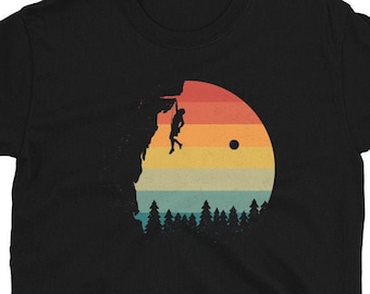 Rock Climbing T-Shirt, Bouldering Gift, Vintage Climbing Shirt, Mountain Climbing T Shirt, Rock Climber Gift, Boulder Climbing