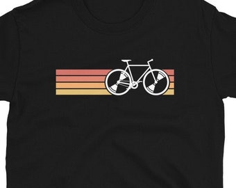 Vintage Bike T-Shirt, Retro Cycling Shirt, Gift for Cyclist, Bicycle T Shirt, Cycle TShirt, Unisex Cycling Shirt, Road Bike Shirt