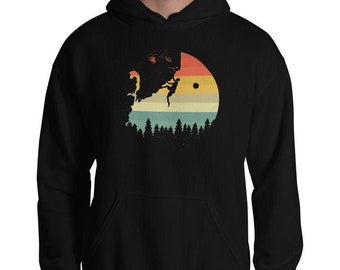 rock climbing hoodie