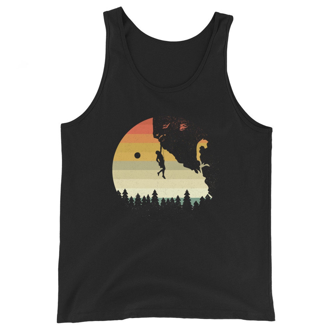 Rock Climbing Tank Top Tank Top for Climber Vintage Climbing Etsy UK