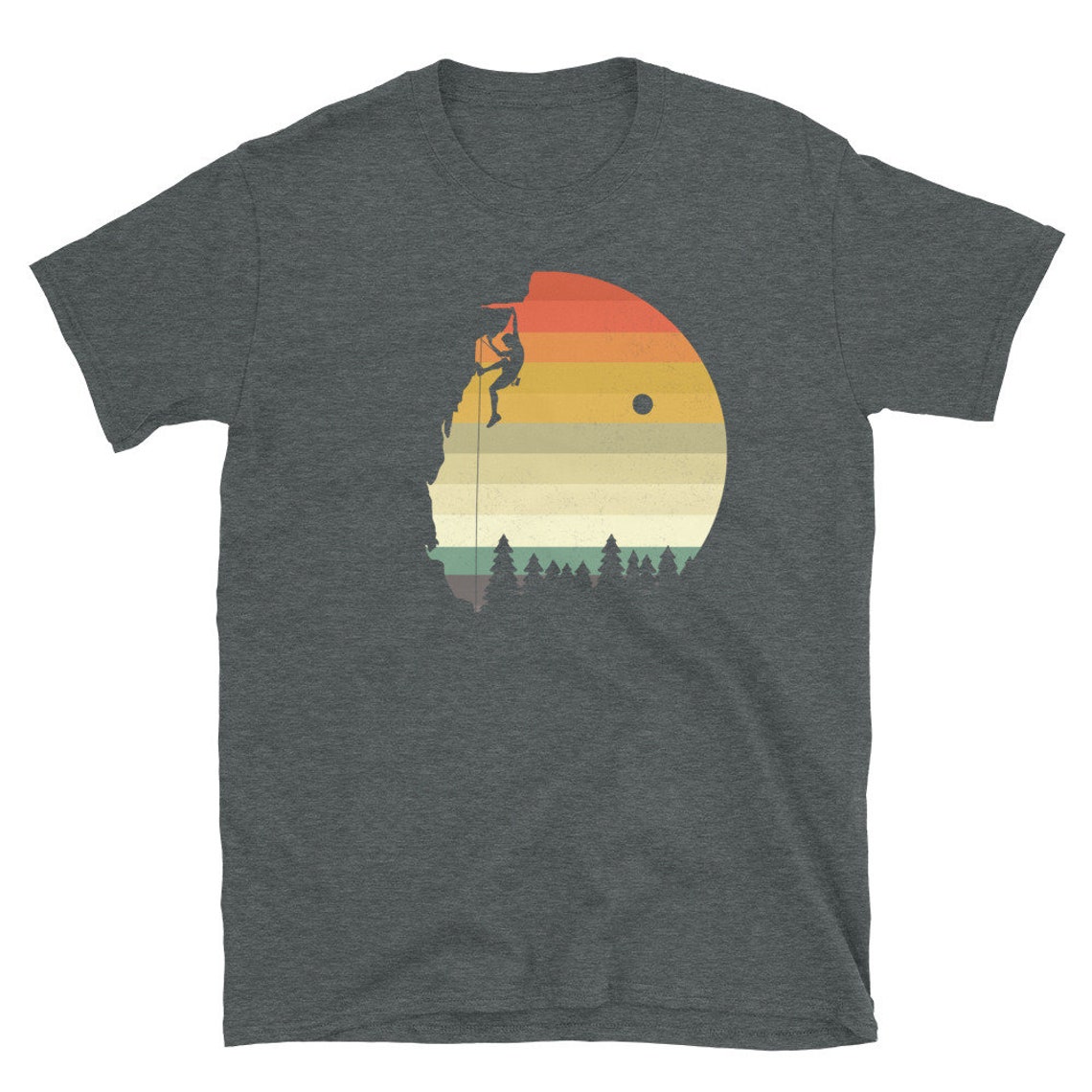 Vintage Rock Climbing Shirt Mountain Climbing Tshirt Rock Etsy