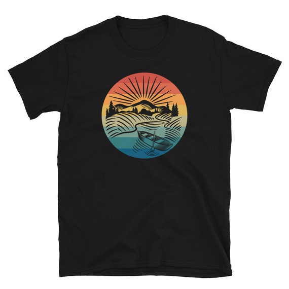 Retro Nature T-Shirt, Outdoorsy T Shirt, Nature Lover Shirt, Outdoor Mountain Art, Traveler Shirt, Vintage Mountain Shirt, Camping T-Shirt