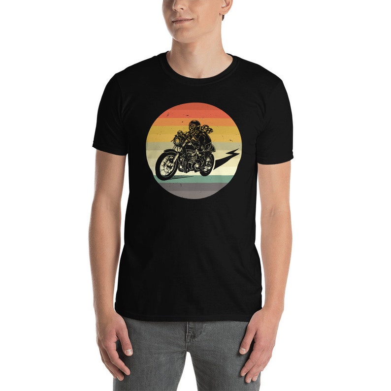 Vintage Motorcycle Shirt, Retro Biker Shirt, Motorcycling T-shirt
