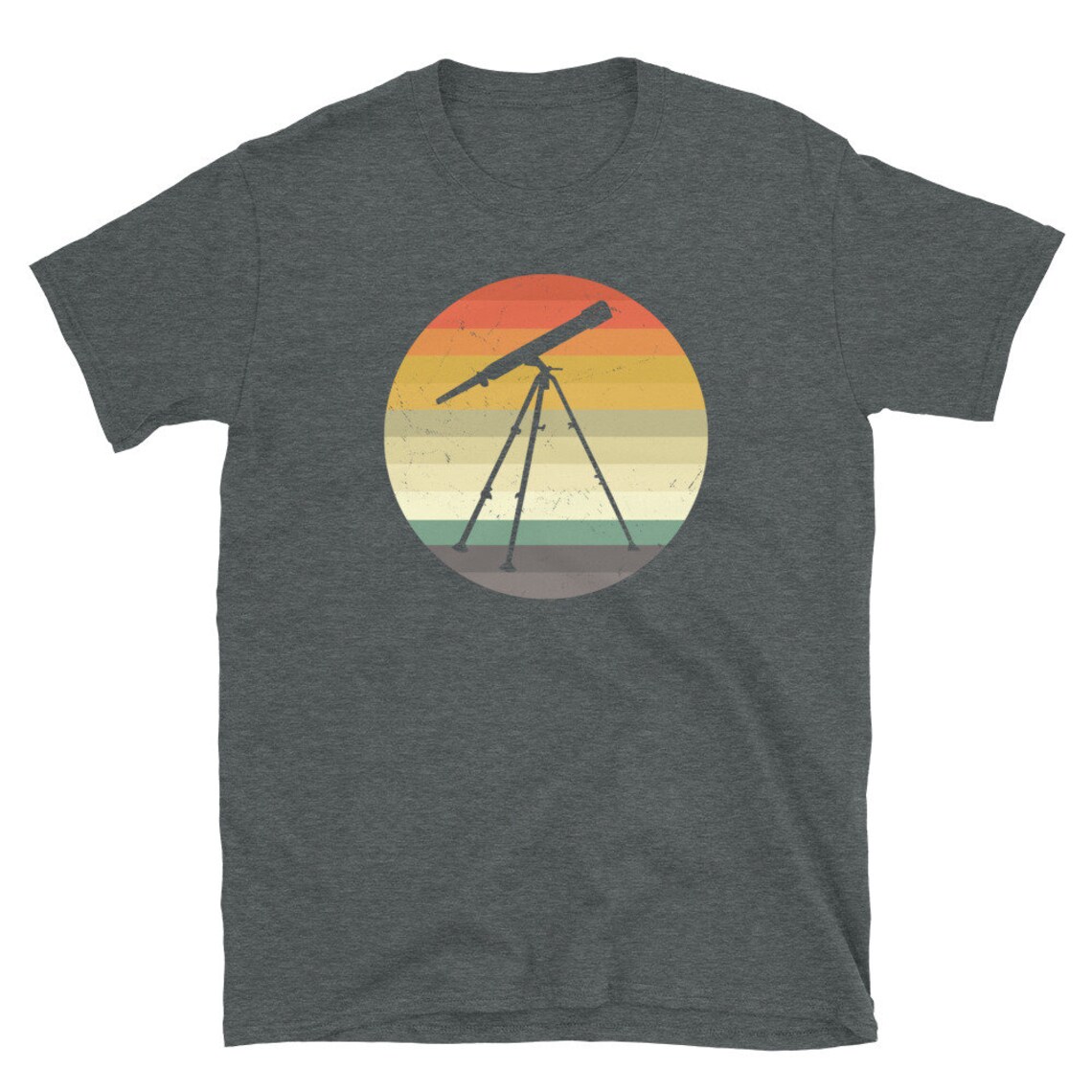 Retro Telescope Shirt, Vintage Telescope T-shirt Astronomy Telescope ...