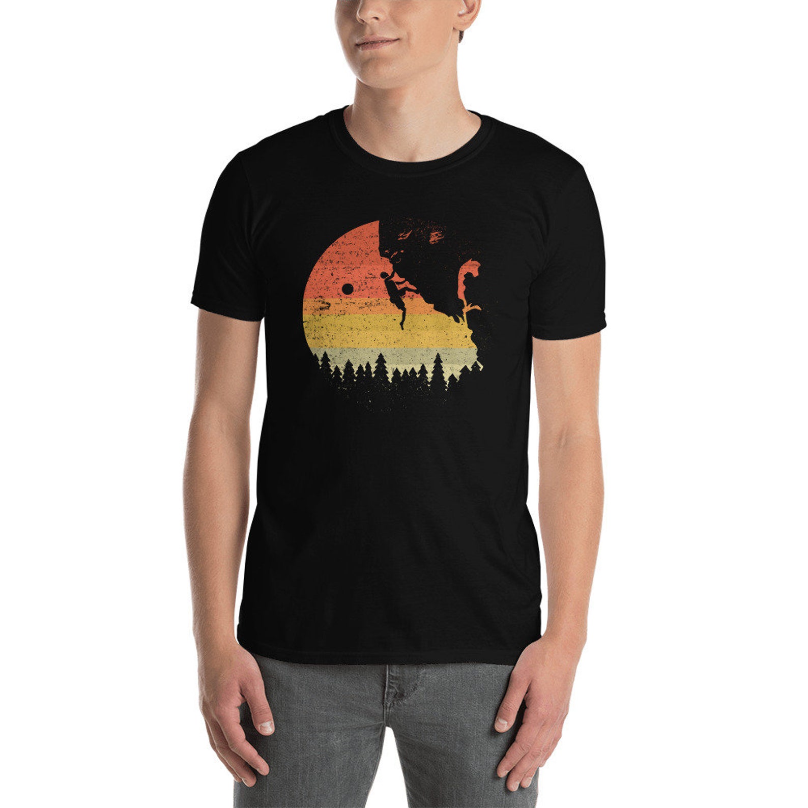 Vintage Rock Climbing Tshirt, Retro Climbing Shirt, Rock Climber Gifts