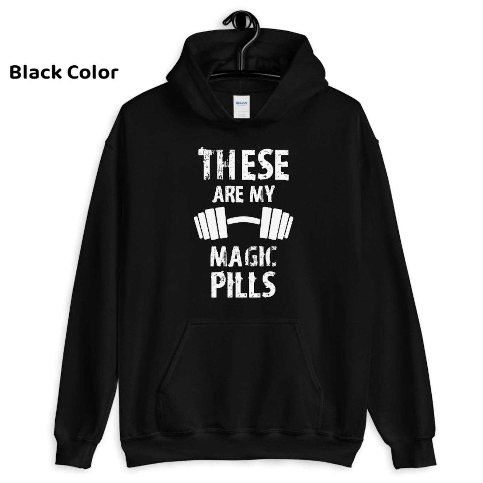 Funny Gym Hoodie Crossfit Hoodie Barbell Hoodie Fitness Etsy