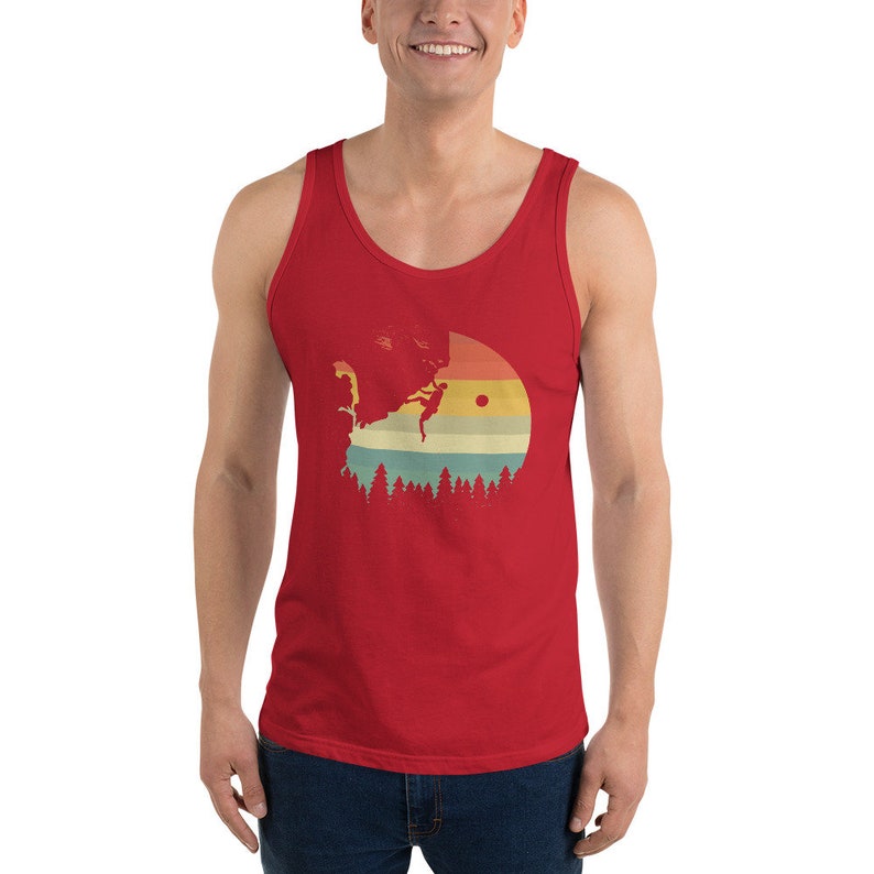 Vintage Climbing Tank Mountain Climbing Tank Gift for Etsy