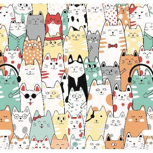 Lots of Cats License Plate, cat lover license, car accessory