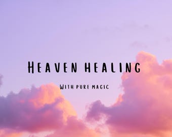 Sesión Poderosa del Cielo + Combo de Apoyo Energético de Magia Pura con Lectura Psíquica 24 horas