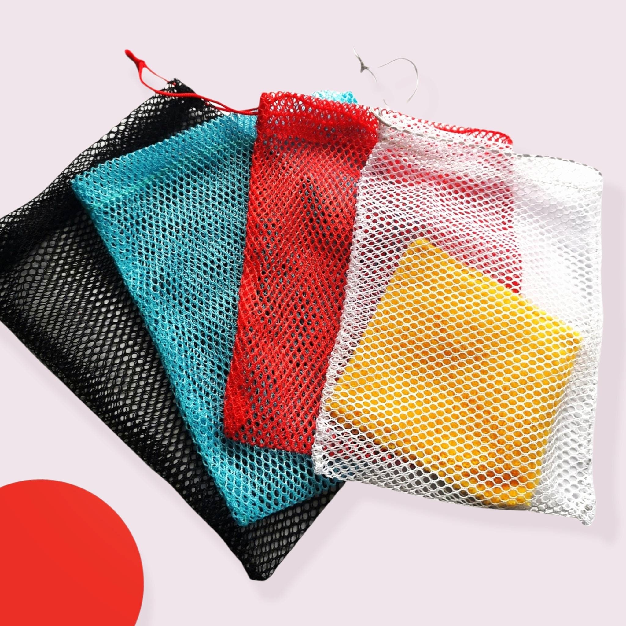 Filet de Lavage Pour Lingettes Demaquillantes, Débarbouillettes ou Petit Linge