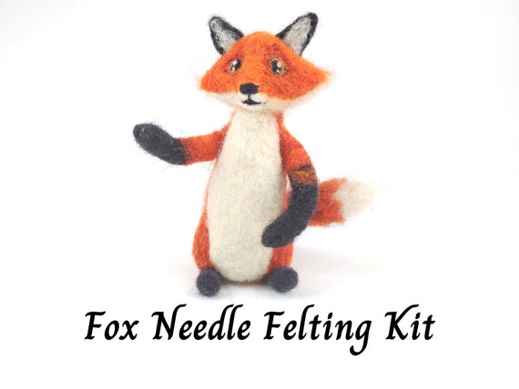 Fox Needle Felting Kits Needle Felting Kits for Beginners Needle