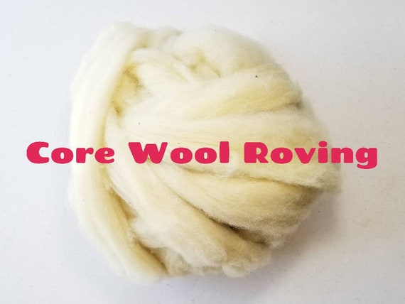 Core Wool Roving per Lb for Needle Felting by the Ounce Felting Wool 3D  Wool Art, Felted Animals, Felting Supplies 