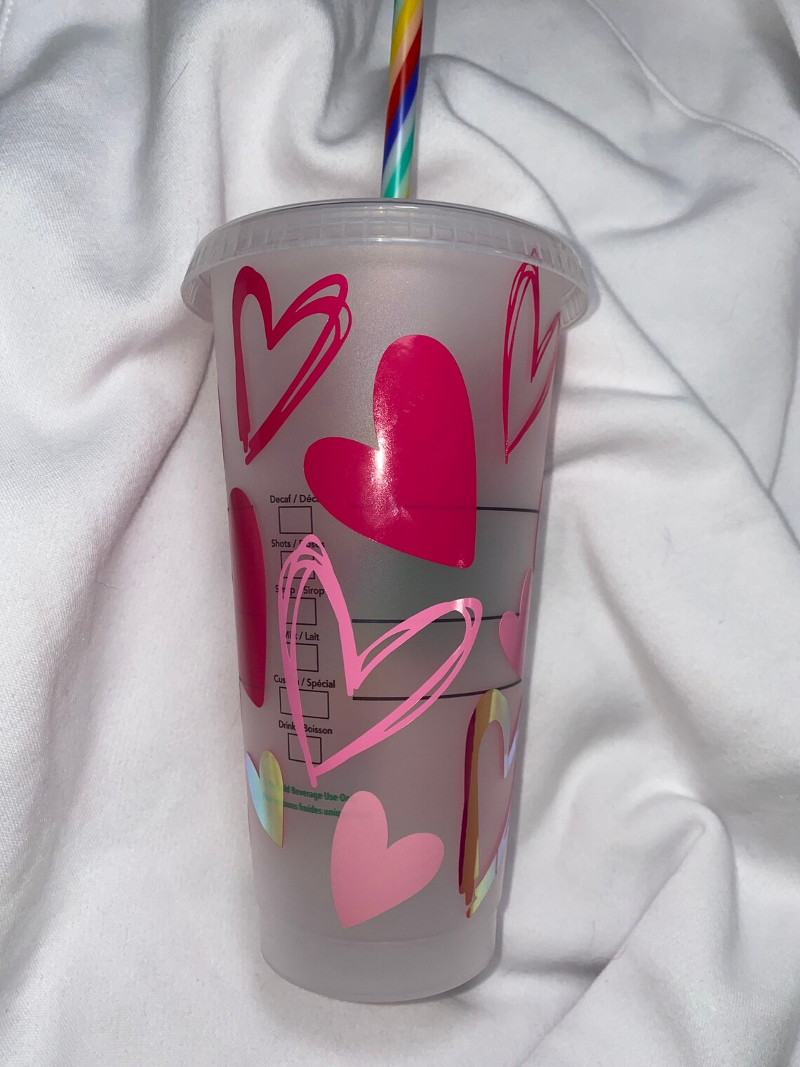 Starbucks Valentines Day Tumbler Etsy