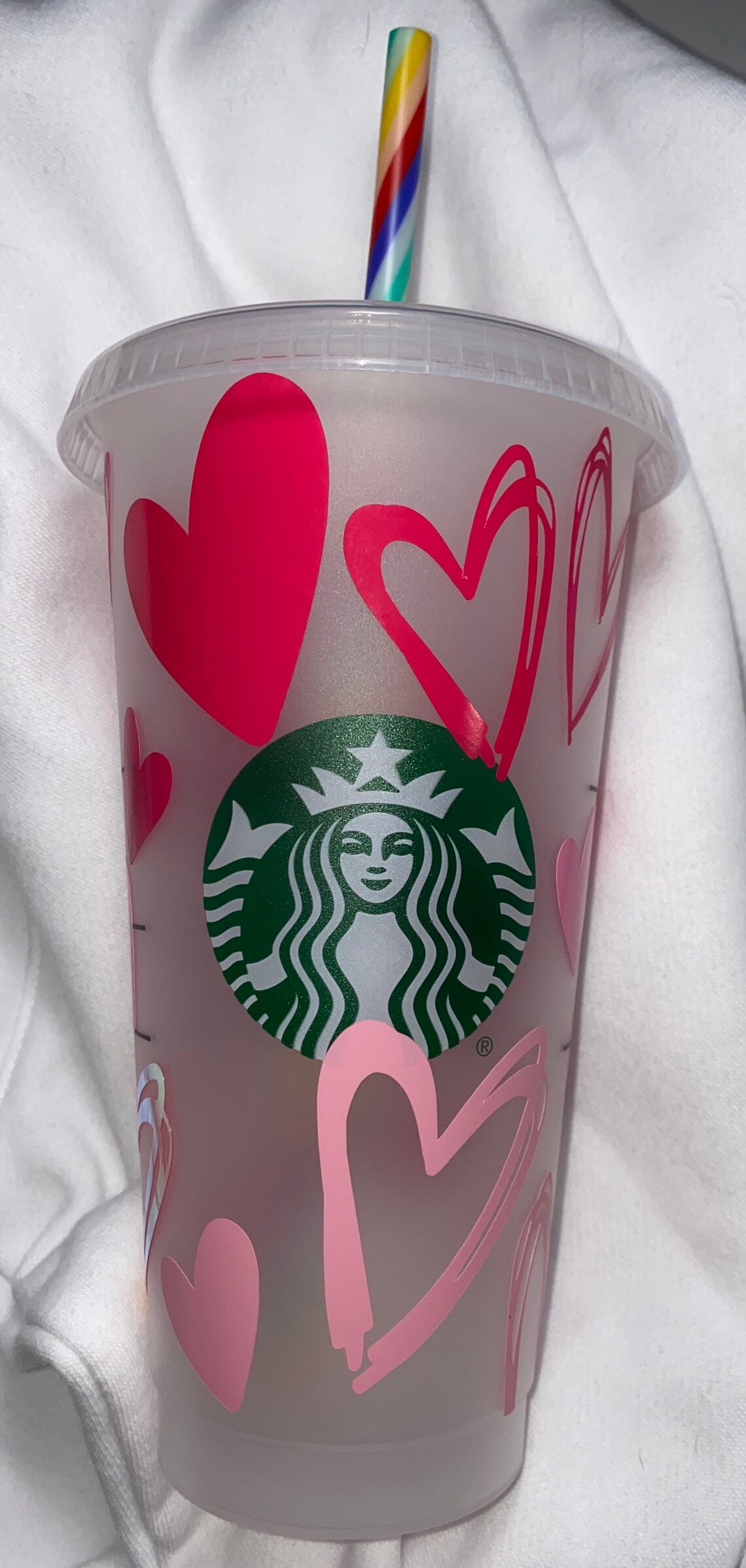 Starbucks Valentines Day Tumbler Etsy