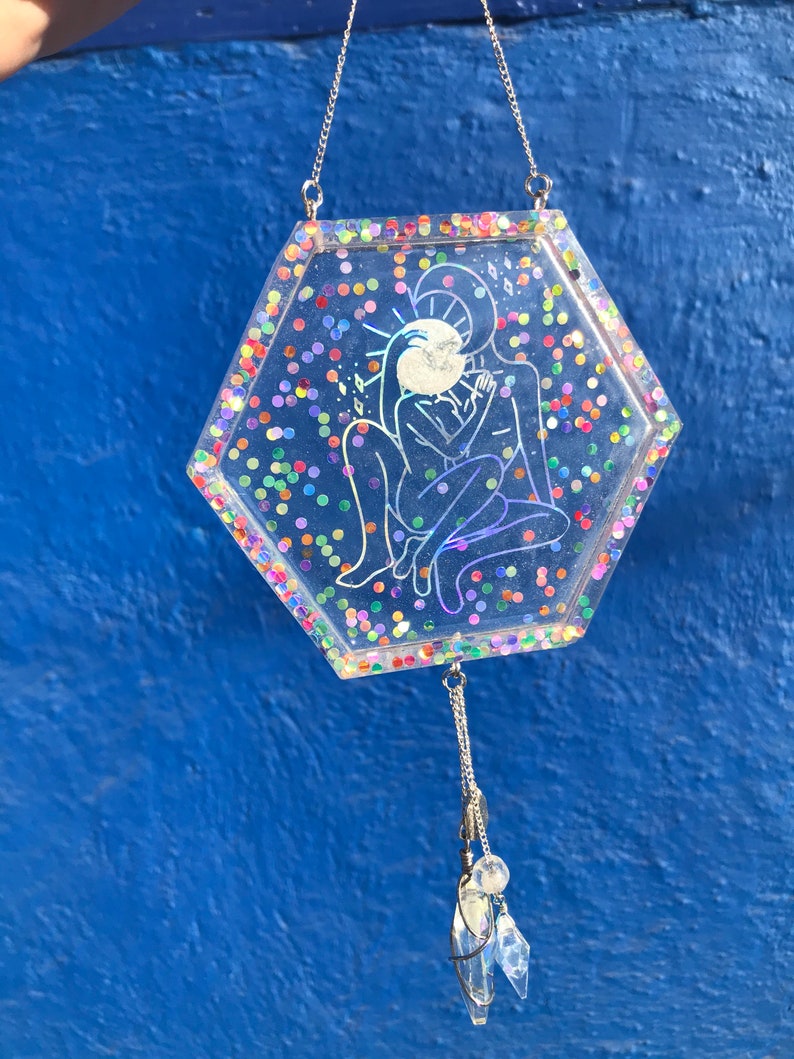 Celestial Lovers Wall Hanging