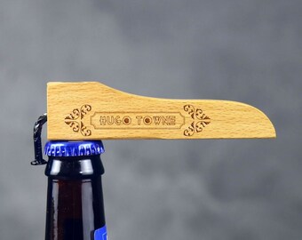 Personalized Groomsmen Gifts, Custom Beer Bottle Opener