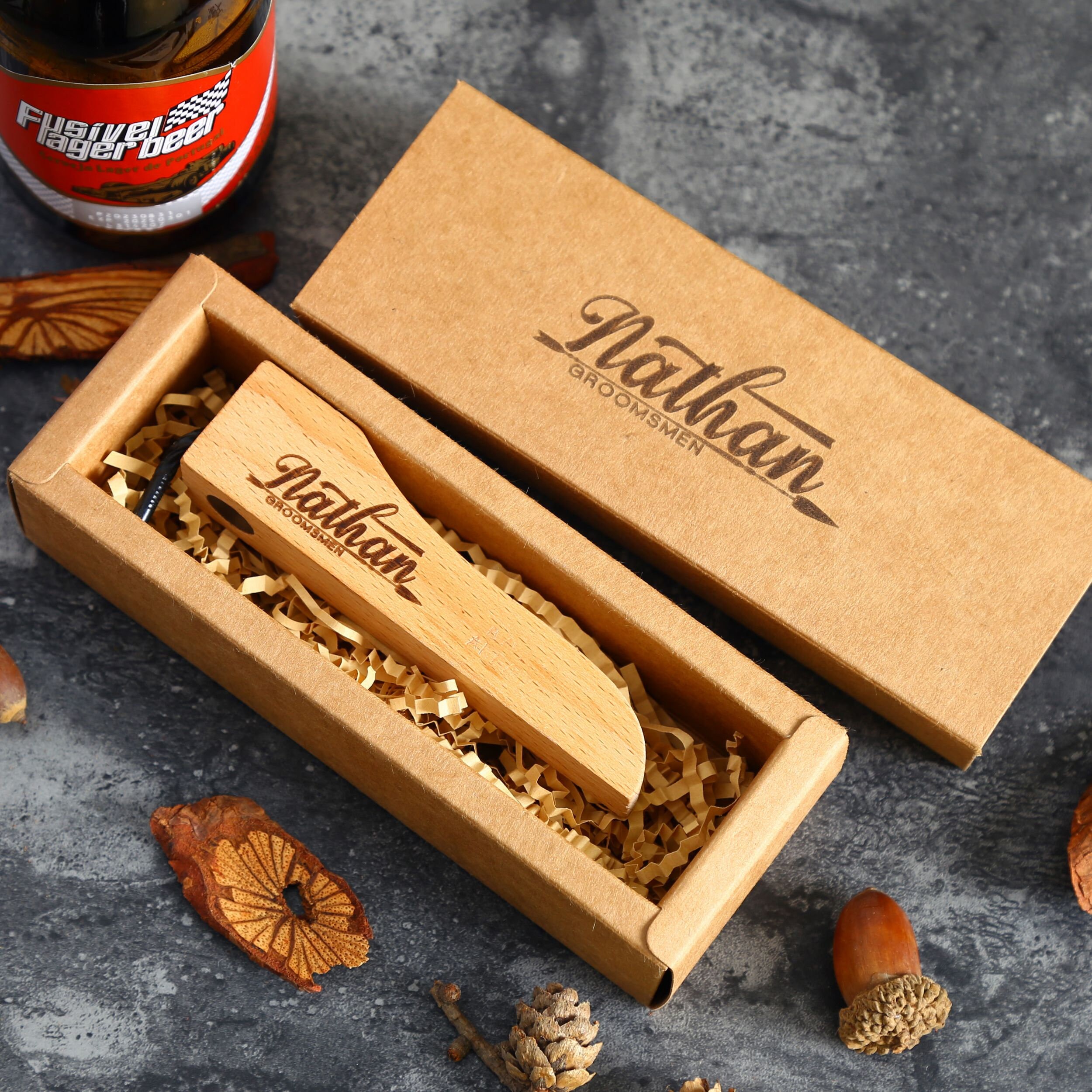 Personalized Groomsmen Gifts, Beer Bottle Opener