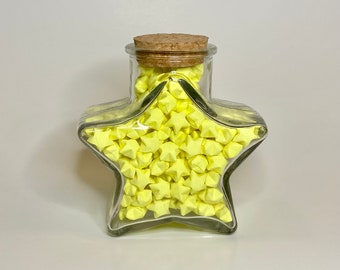 Origami Stars in a Star Jar