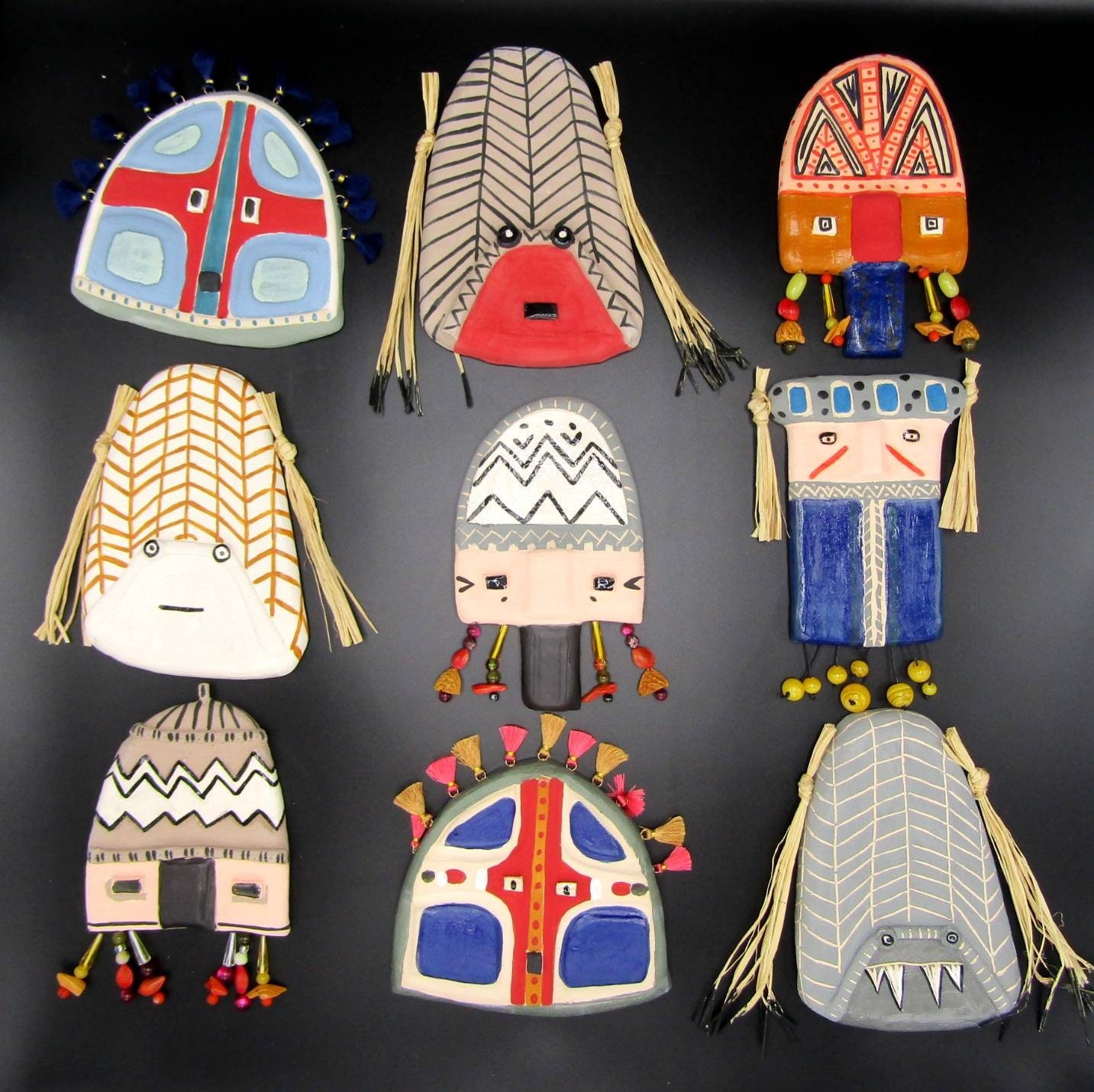 Handmade Ceramic wall Art Etsy