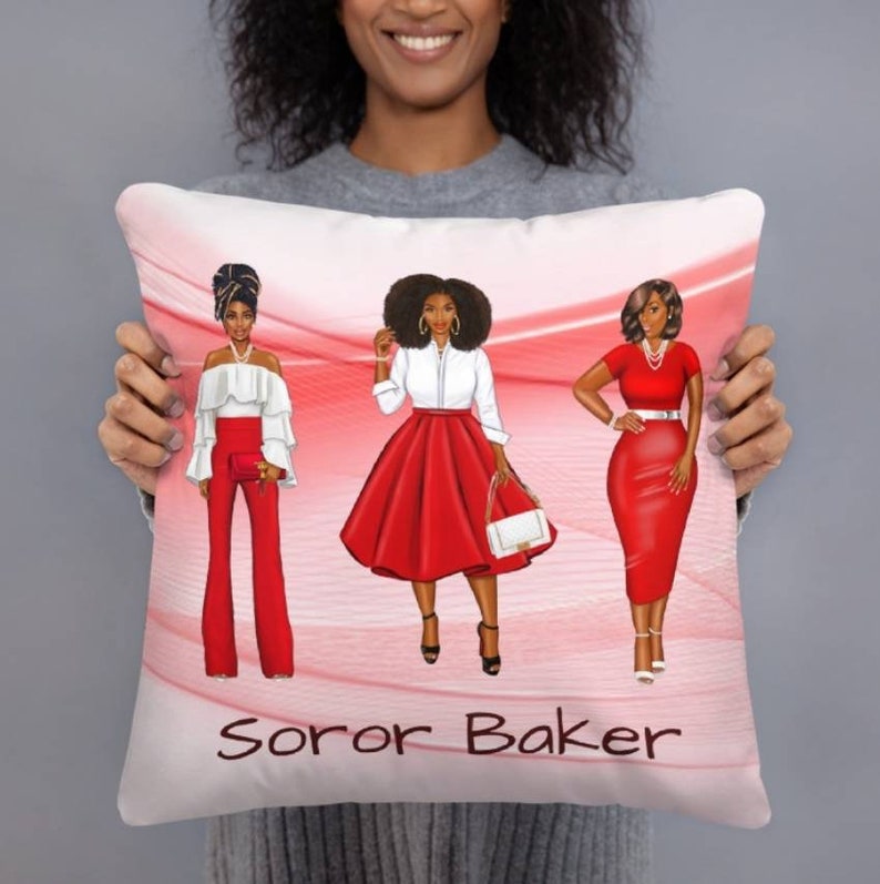 Crimson Love Cozy Pillow