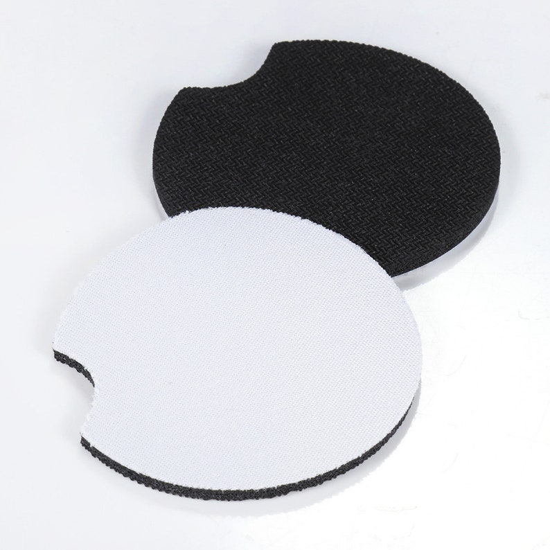 6 Pack Blank Car Coaster Sublimation Ready Car Coaster Blank Etsy