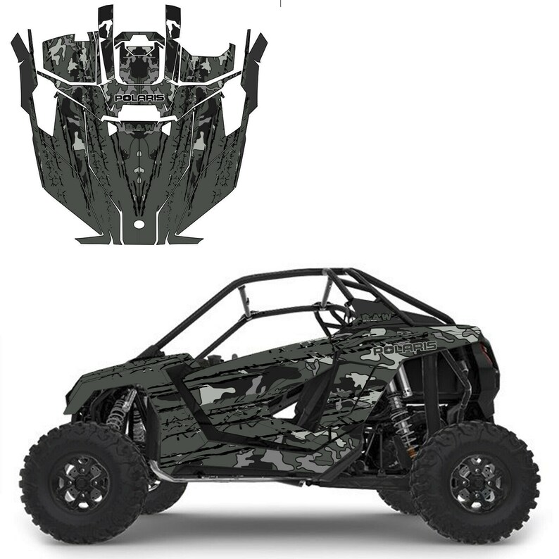 2020 Polaris rzr Pro XP 2 Door Decal Graphic Kit Wraps UTV Etsy
