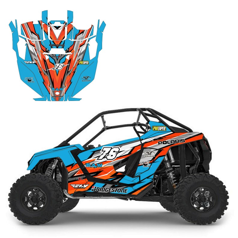 2020 Polaris Rzr Pro XP 2 Door Decal Graphic Kit Wraps UTV Etsy