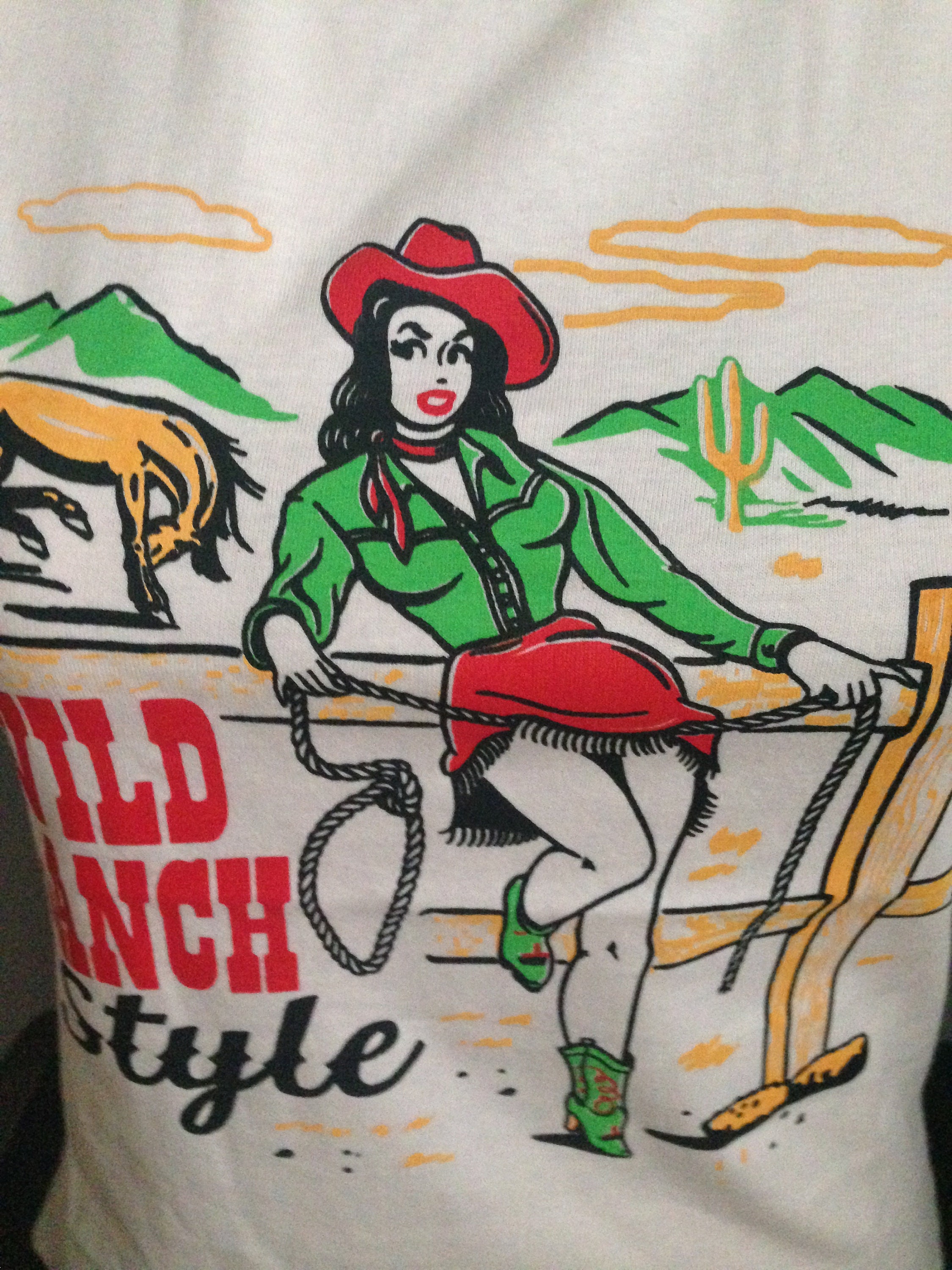Repro Wild Ranch S/L / T-SHIRT Frauen Vintage westlichen Stil | Etsy